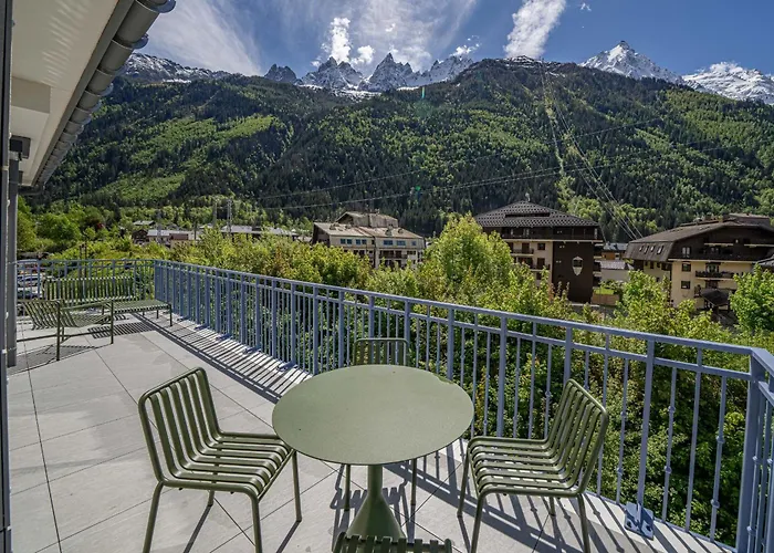 Paradisa Terrasse Mont-blanc 3-bedroom With Mont-blanc View! شقة شامونكس